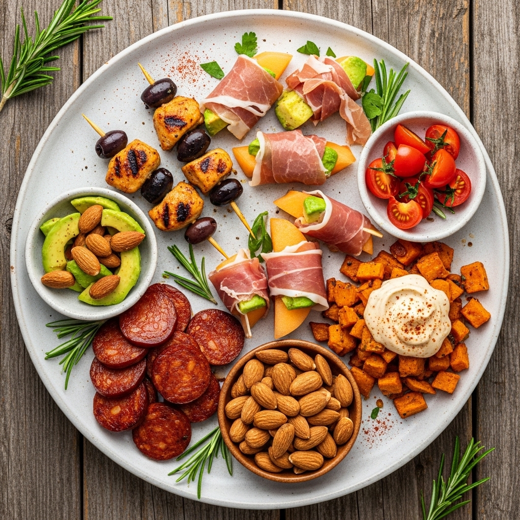 Paleo Spanish Tapas Platter – Delectable Mediterranean Snacks
