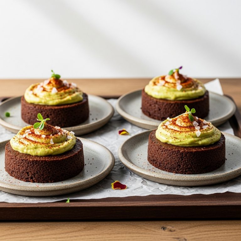 Paleo Tex-Mex Chocolate Avocado Mousse Cakes