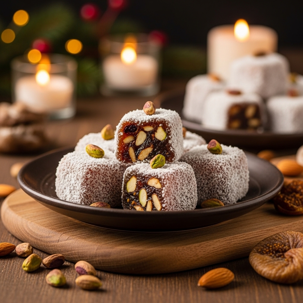 Paleo Turkish Delight Bites: A Mouthwatering Fusion of Flavors