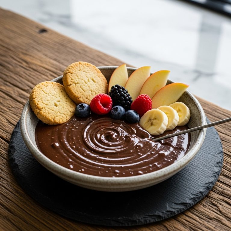 Paleo Vanilla Bean Chocolate Fondue