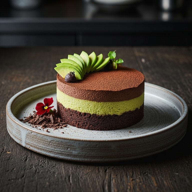 Paleo Venezuelan Chocolate Avocado Mousse Torte