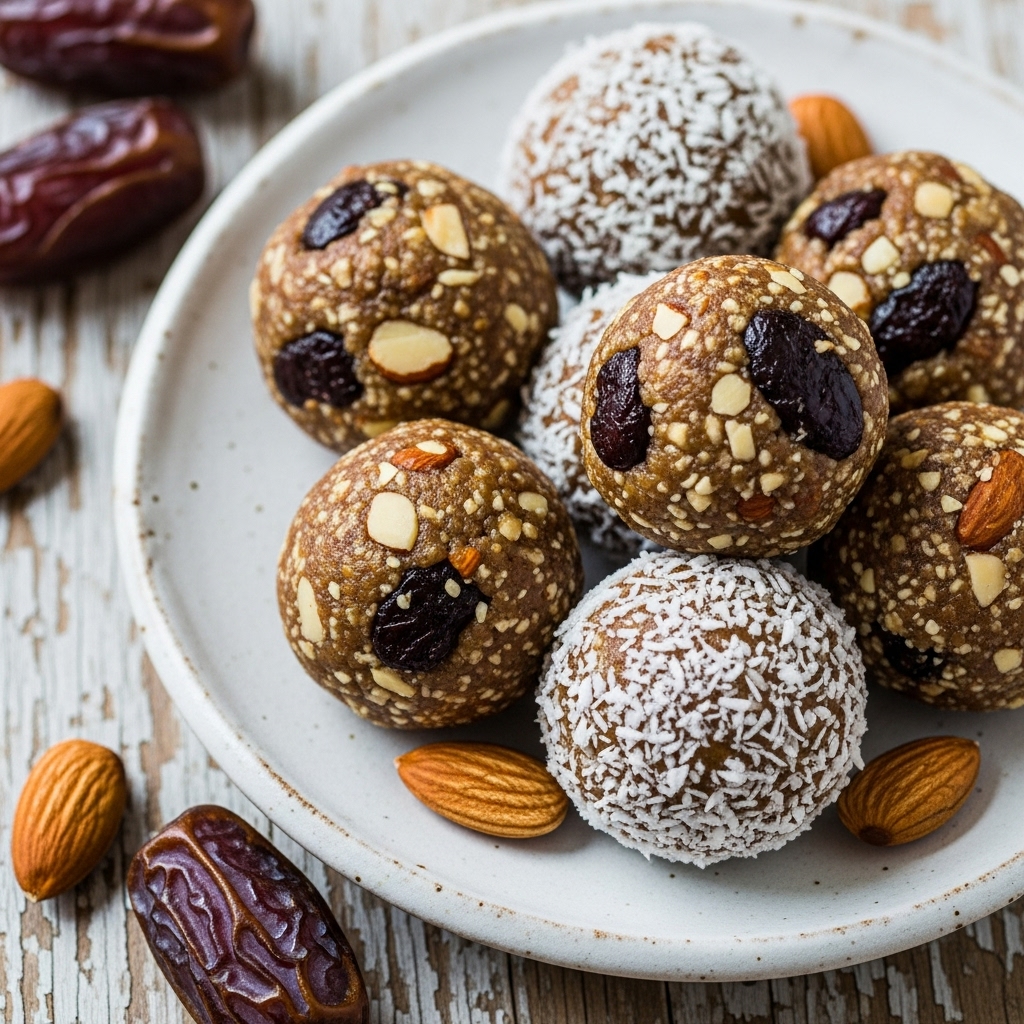 Persian Almond-Date Energy Balls (Paleo-Friendly Snack)