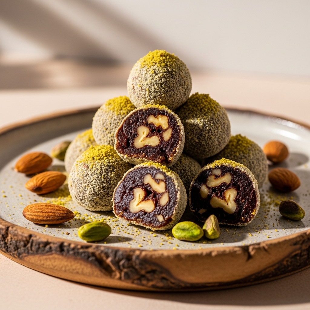 Persian Paleo Date Truffles: A Cinematic Culinary Experience