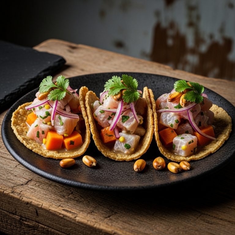 Peruvian Ceviche Tacos with Quinoa – Gluten-Free & Fresh