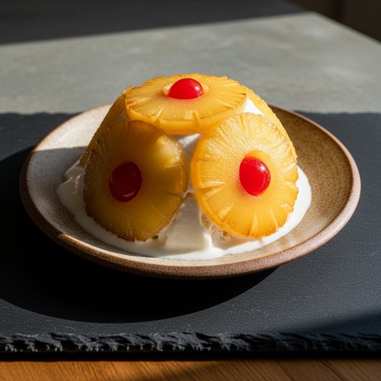 Pineapple Upside-Down Coconut Sorbet