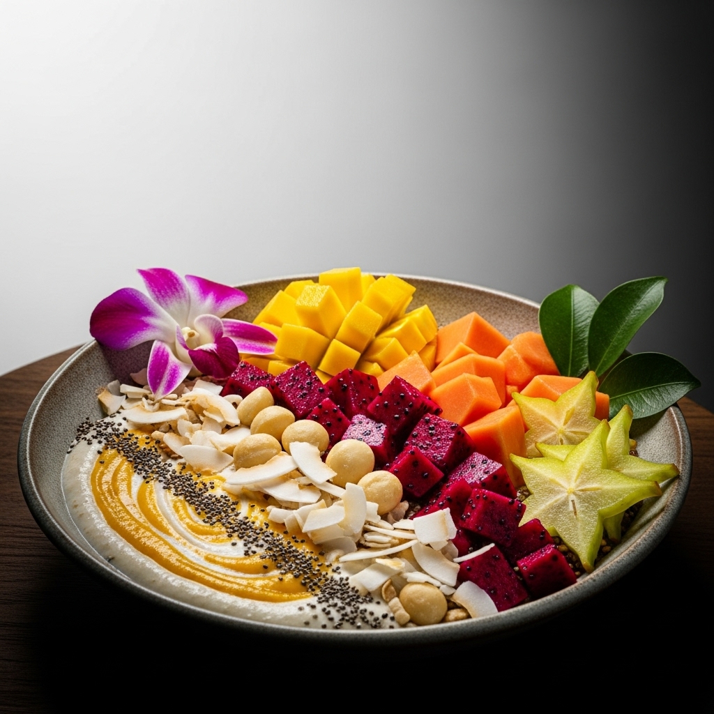 Polynesian Paleo Breakfast Bowl – A Tropical Island Getaway on Your Plate!