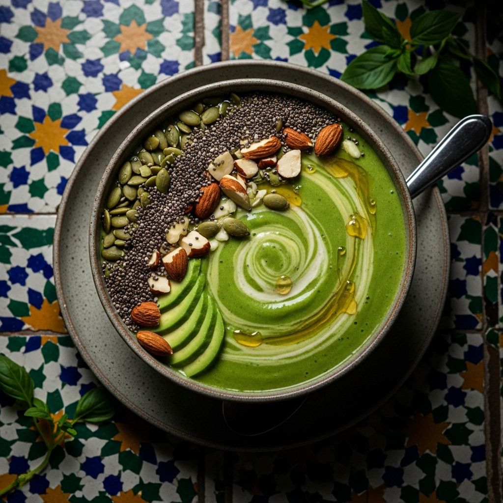 Protein-Packed Australian Avocado Smoothie Bowl