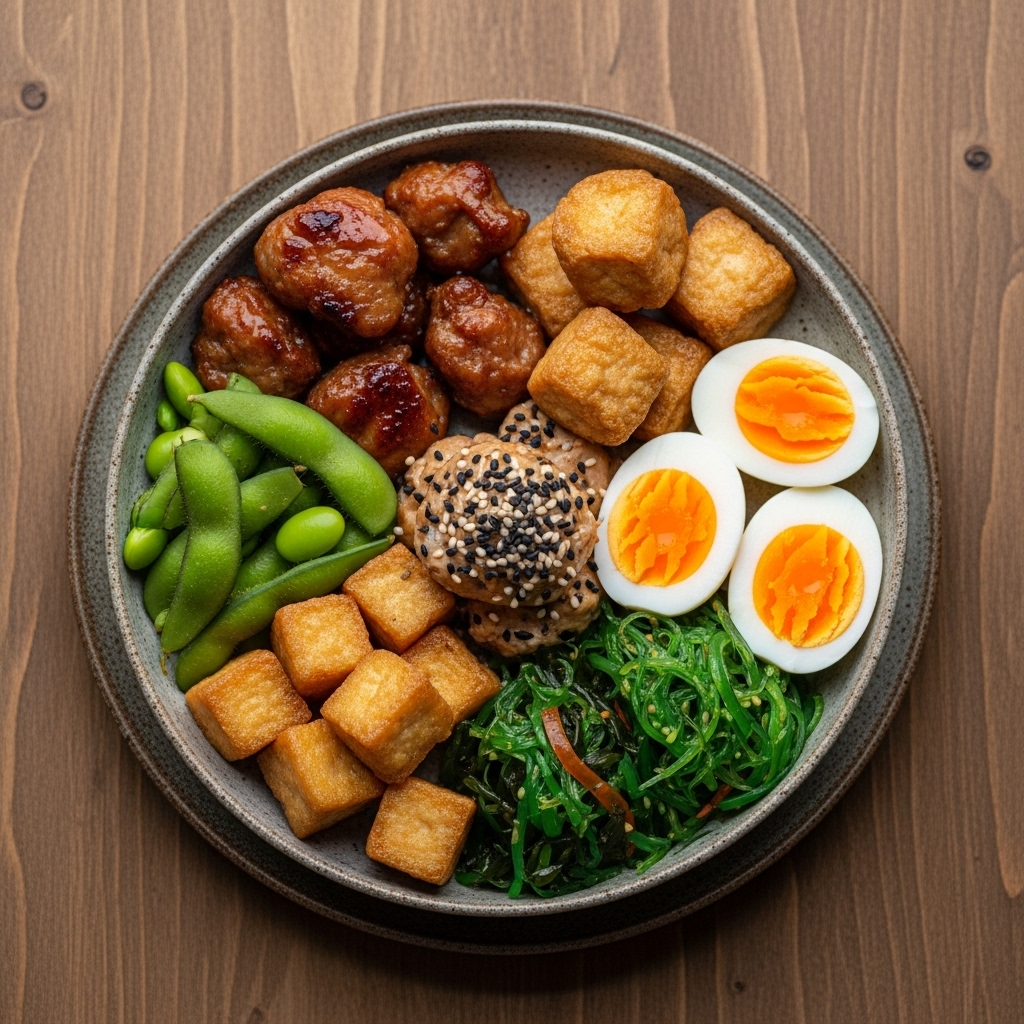 Protein-Packed Japanese Snack Bowl