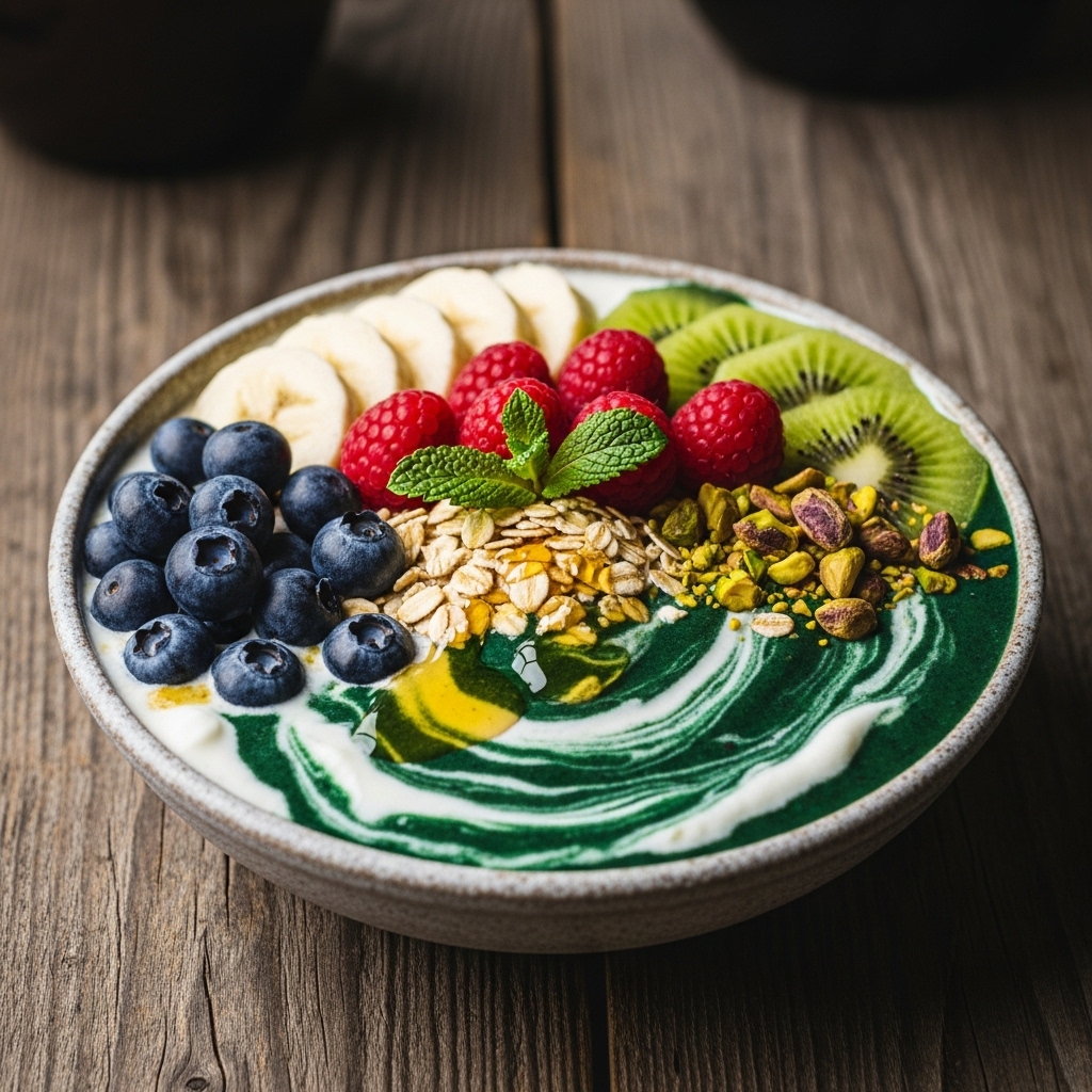 Rejuvenating Greek Smoothie Bowl for Vegans
