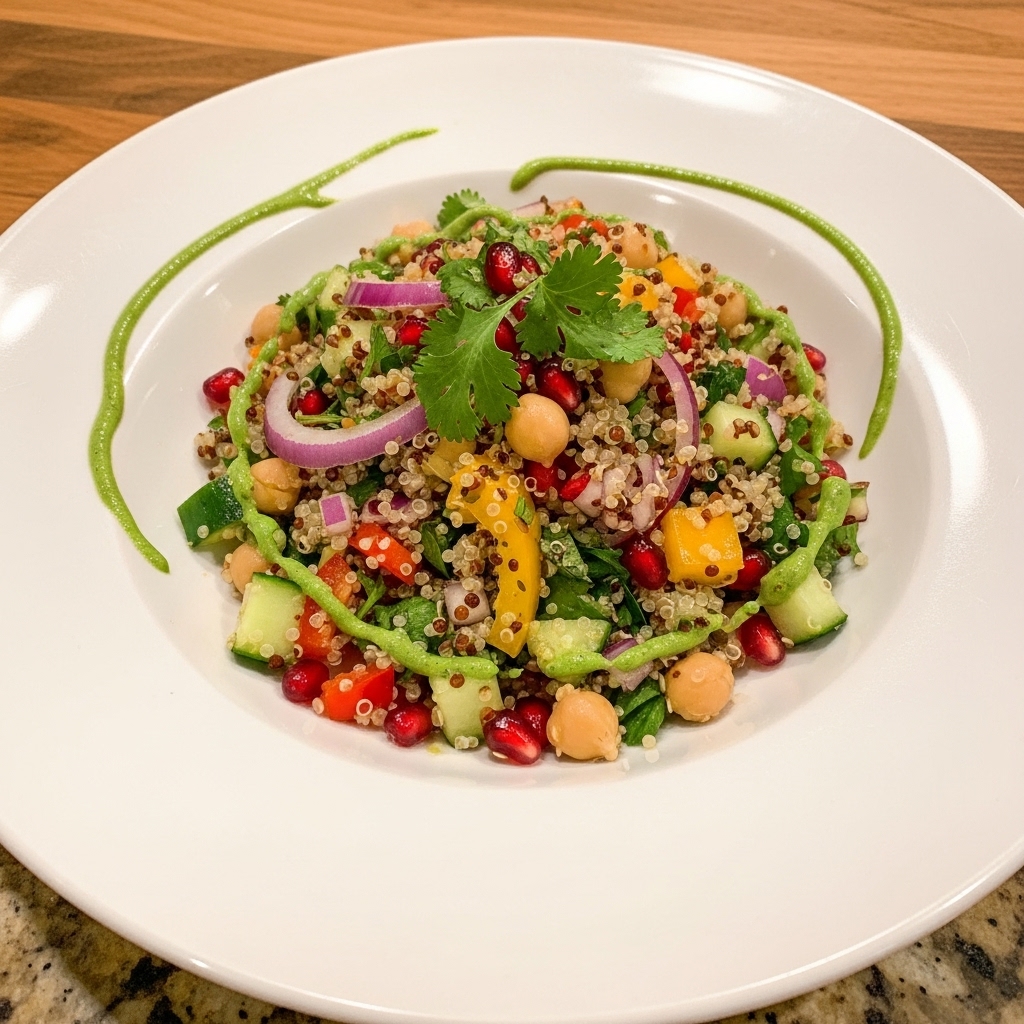 Rejuvenating Indian Quinoa Salad