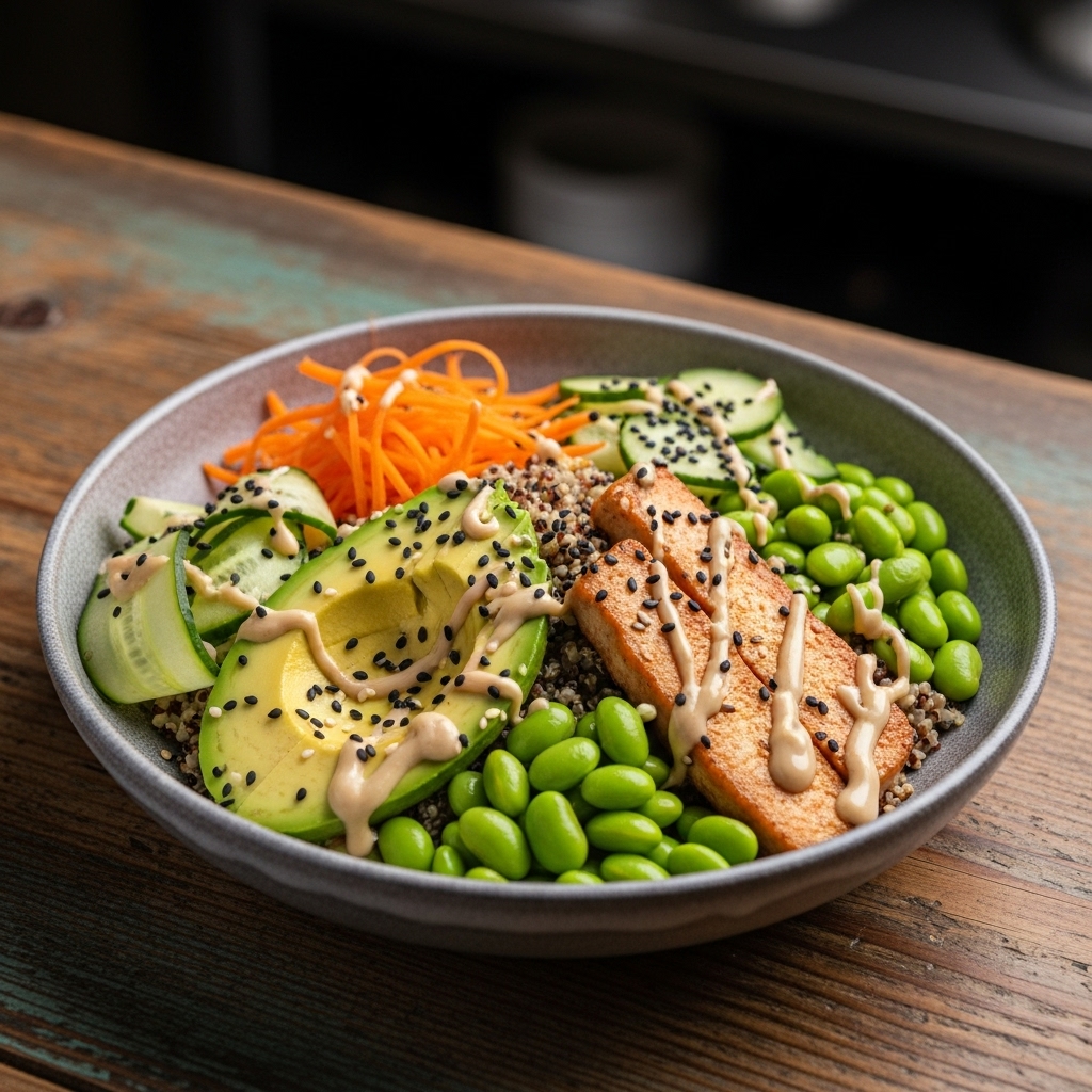 Rejuvenating Japanese Bowl: A Gluten-Free Energy Boost