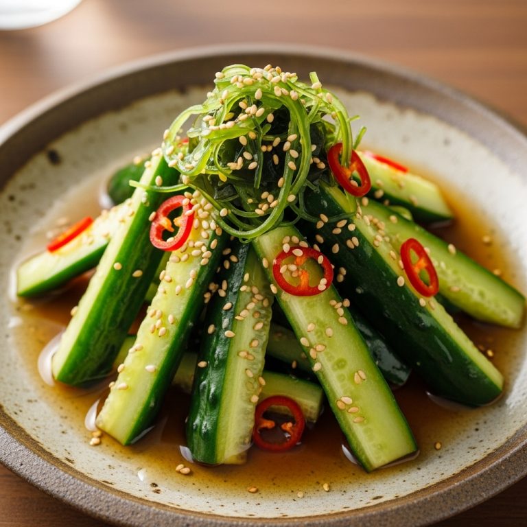 Rejuvenating Japanese Cucumber Salad
