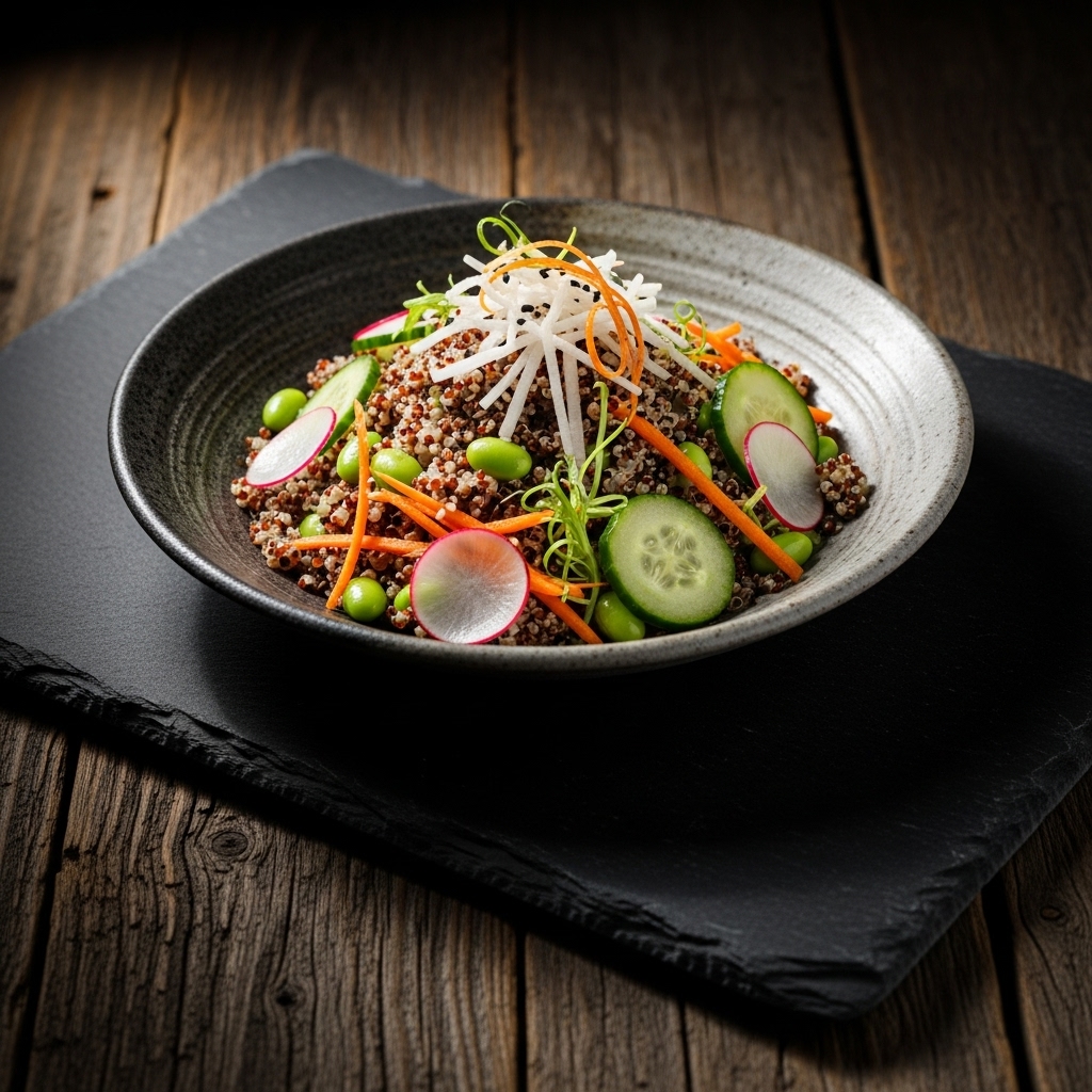 Rejuvenating Japanese Quinoa Salad Bowl