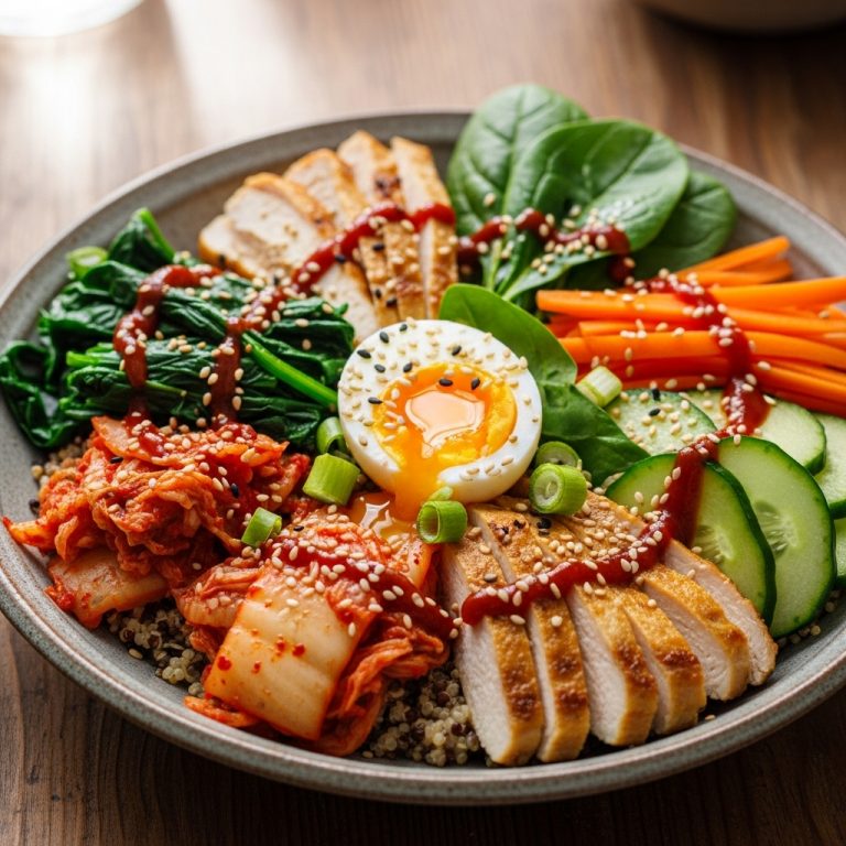 Rejuvenating Korean Bowl: A Gluten-Free Energy Boost