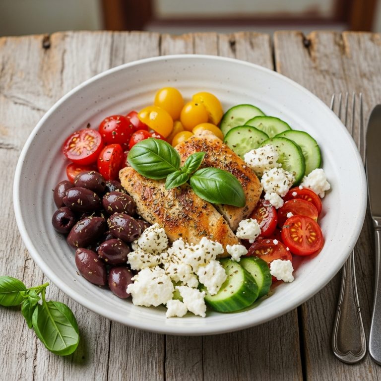 Rejuvenating Mediterranean Keto Bowl