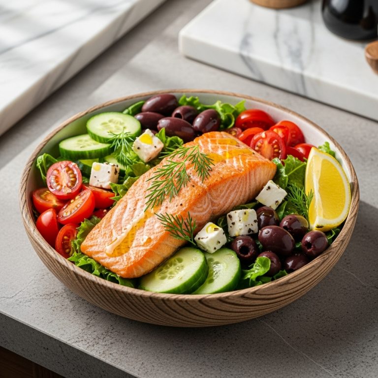 Rejuvenating Mediterranean Salmon Bowl