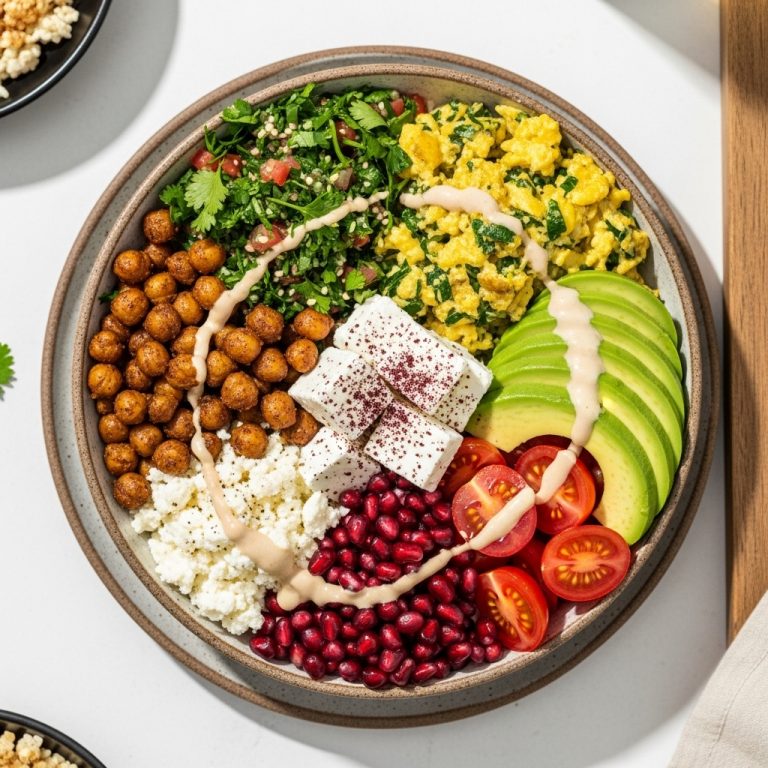 Rejuvenating Middle Eastern Brunch Bowl
