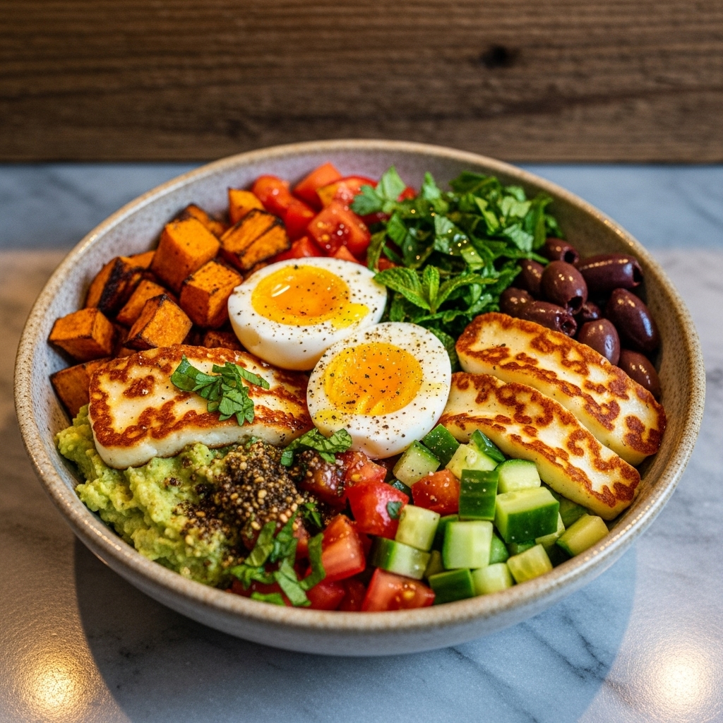 Rejuvenating Middle Eastern Paleo Breakfast Bowl