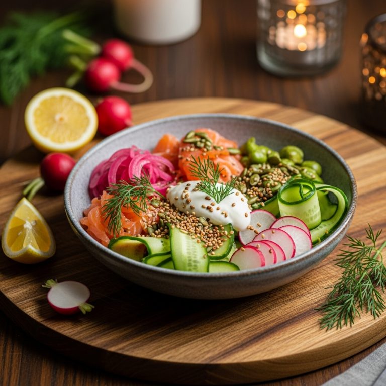 Rejuvenating Nordic Bowl: A Fusion of Freshness and Energy