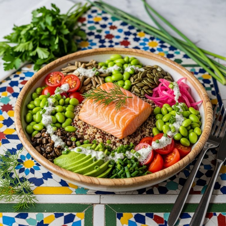 Rejuvenating Nordic Salmon & Quinoa Protein Bowl