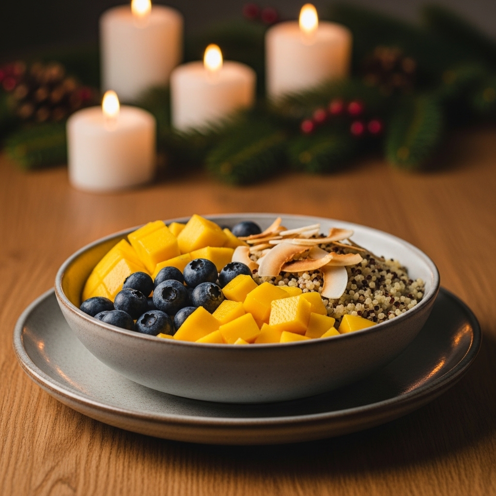 Rejuvenating Sunrise Quinoa Bowl