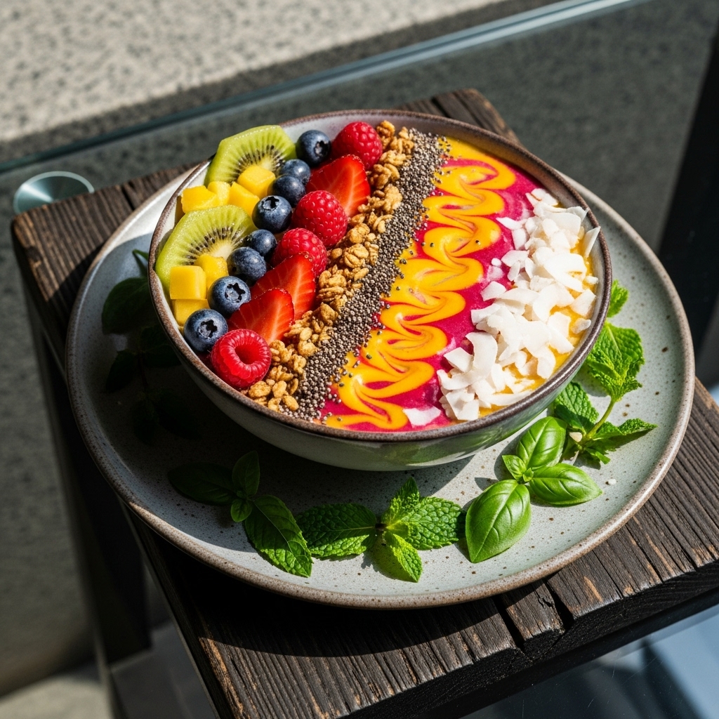 Rejuvenating Sunrise Smoothie Bowl