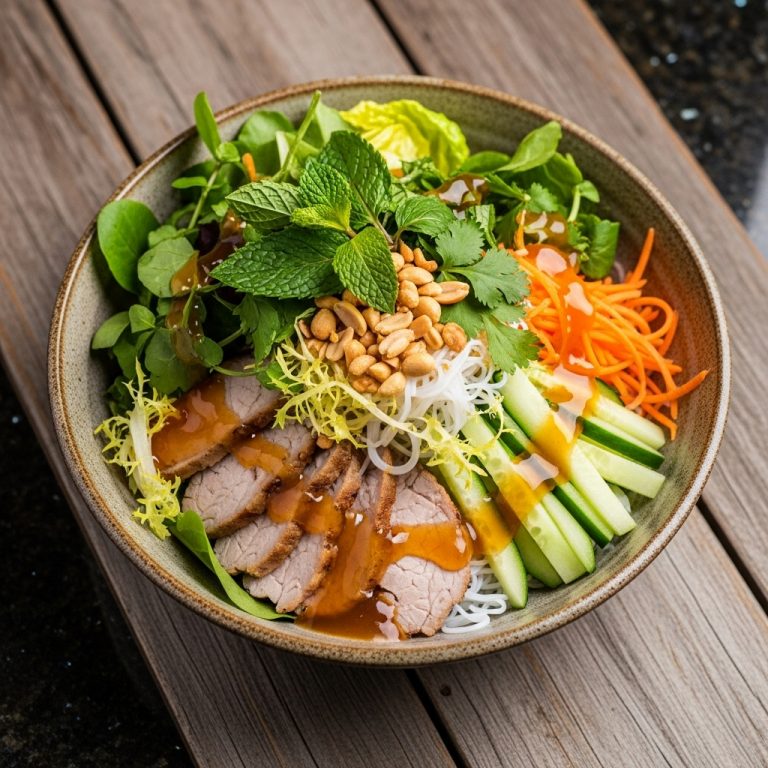 Rejuvenating Vietnamese Lunch Salad Bowl