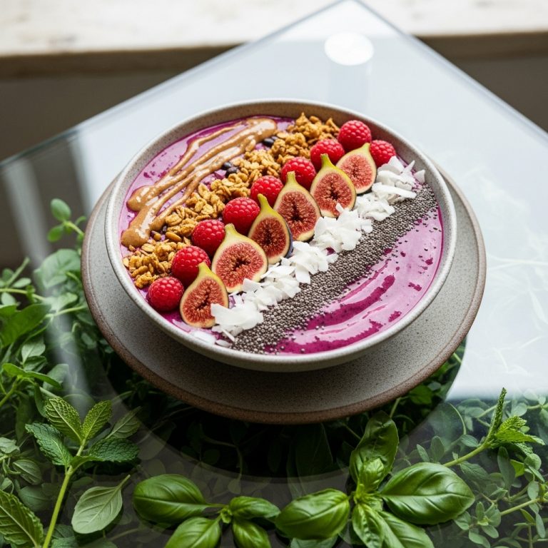 Revitalizing California Breakfast Smoothie Bowl
