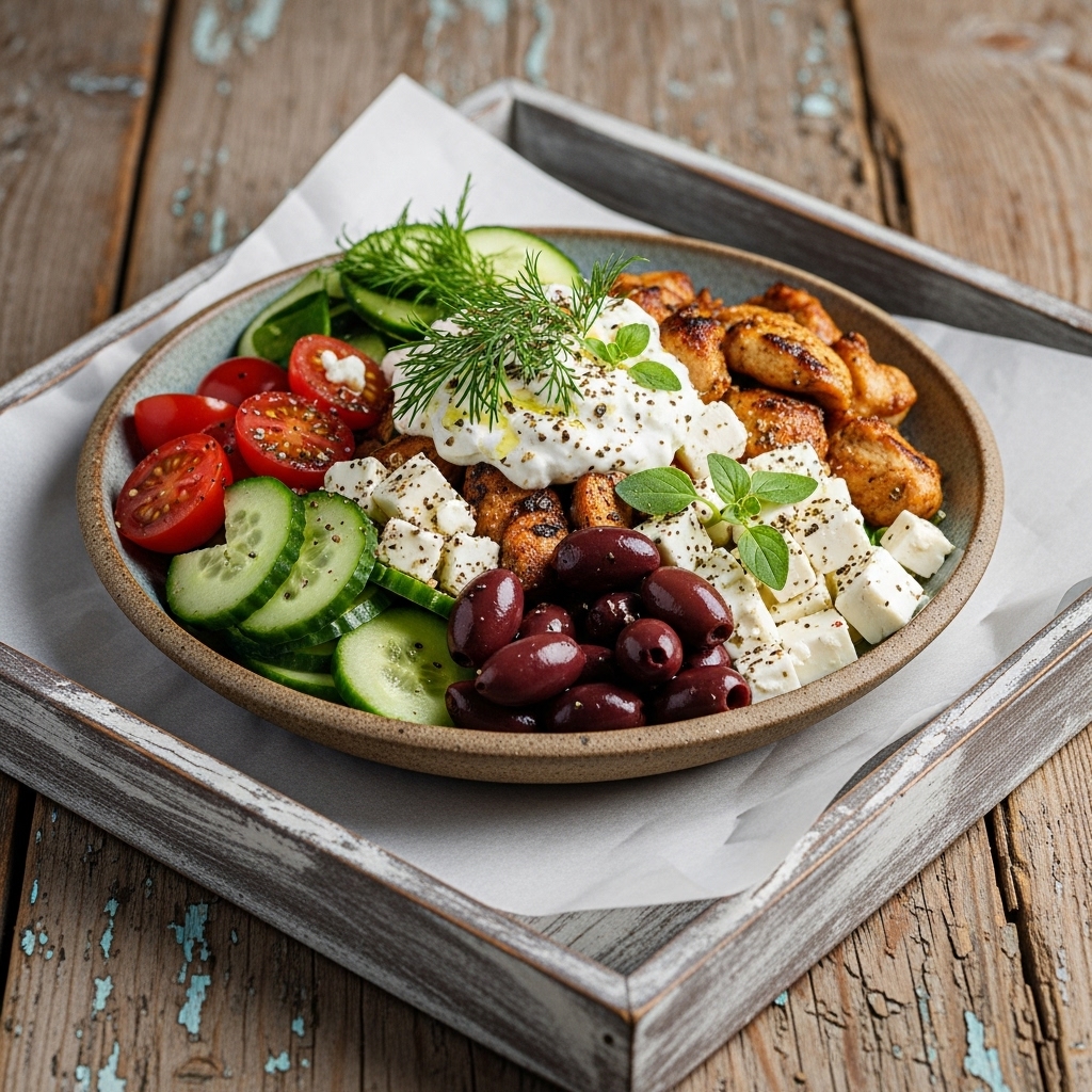 Revitalizing Greek Keto Bowl