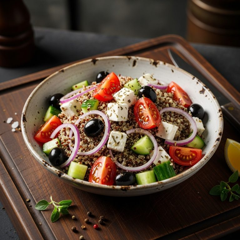 Revitalizing Greek Quinoa Salad Bowl