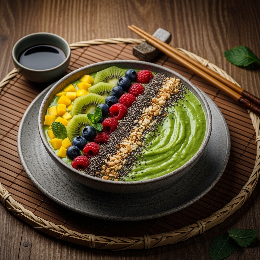 Revitalizing Green Goddess Smoothie Bowl