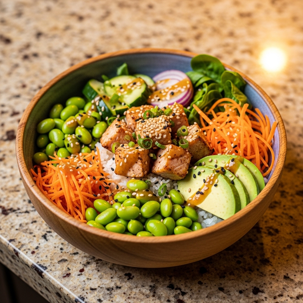Revitalizing Hawaiian Protein Bowl