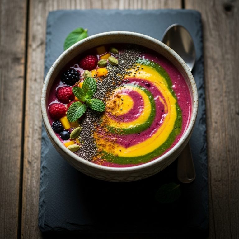 Revitalizing Indian Fusion Protein Smoothie