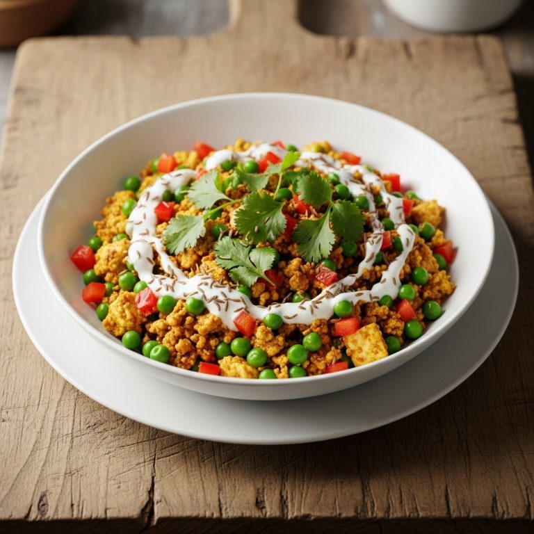 Revitalizing Indian High-Protein Breakfast Bowl