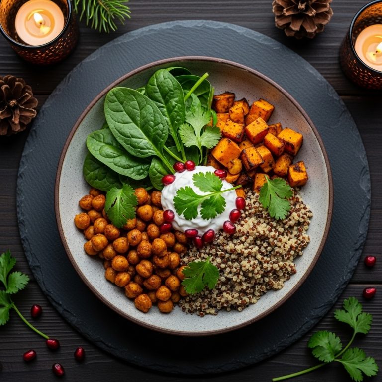 Revitalizing Indian Quinoa Bowl