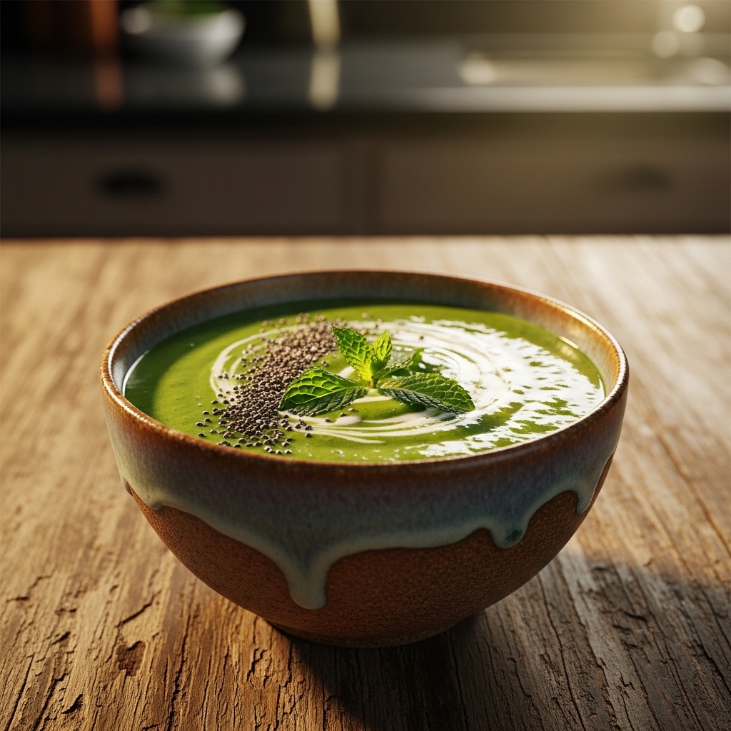 Revitalizing Indian Supergreen Smoothie