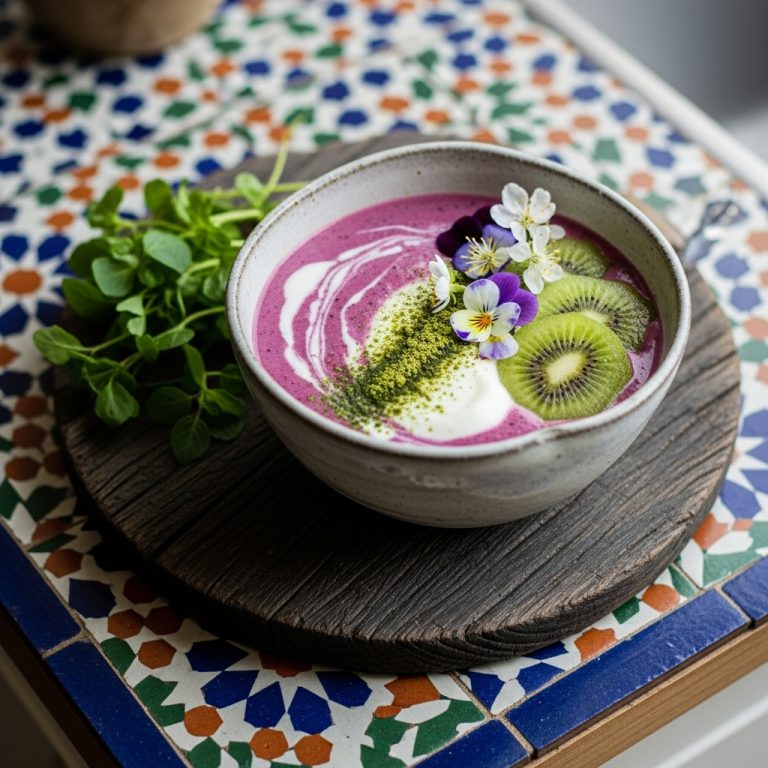 “Revitalizing Japanese Protein Smoothie”