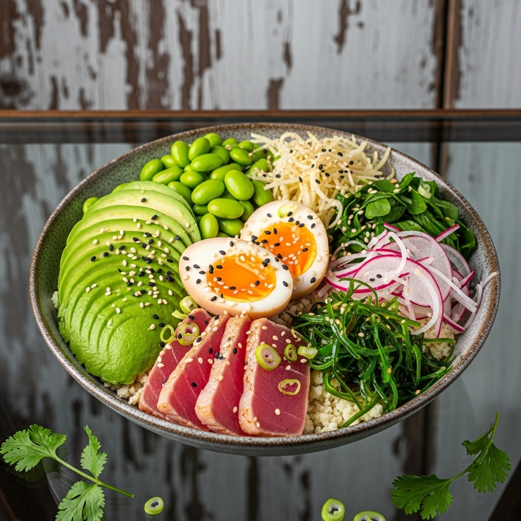Revitalizing Keto Japanese Bowl