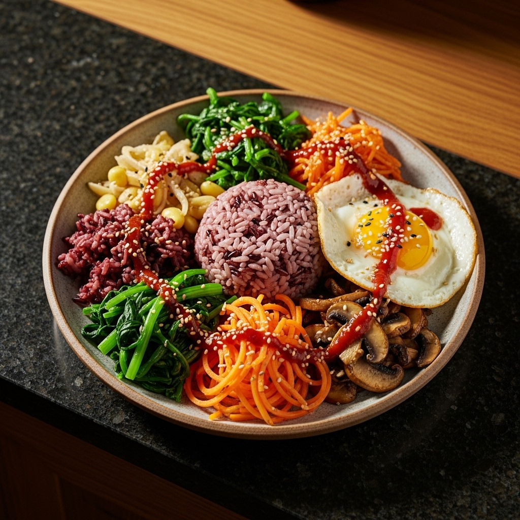 Revitalizing Korean Bowl for Energy and Clarity