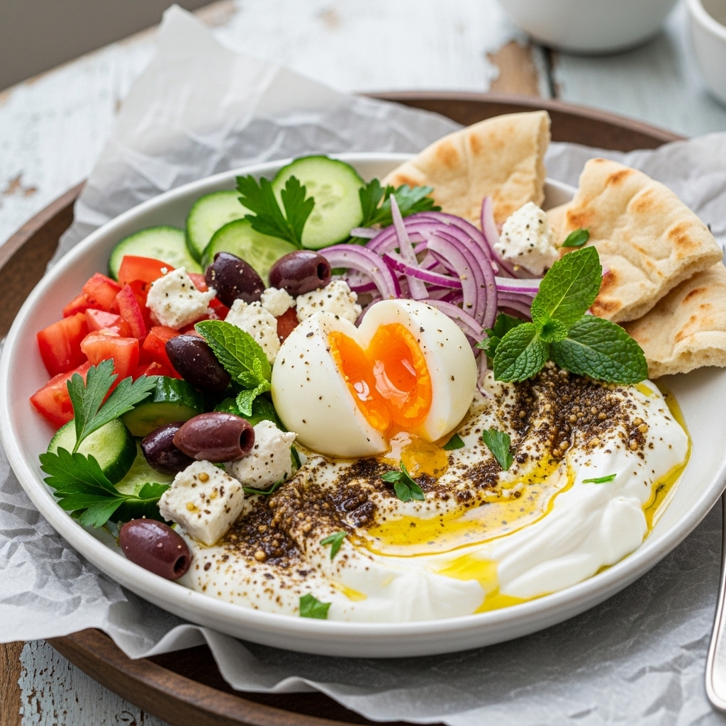 Revitalizing Mediterranean Breakfast Bowl