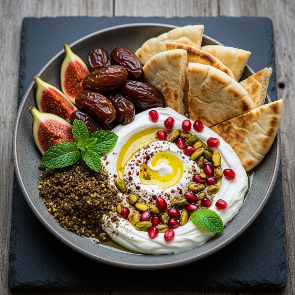 Revitalizing Middle Eastern Breakfast Bowl