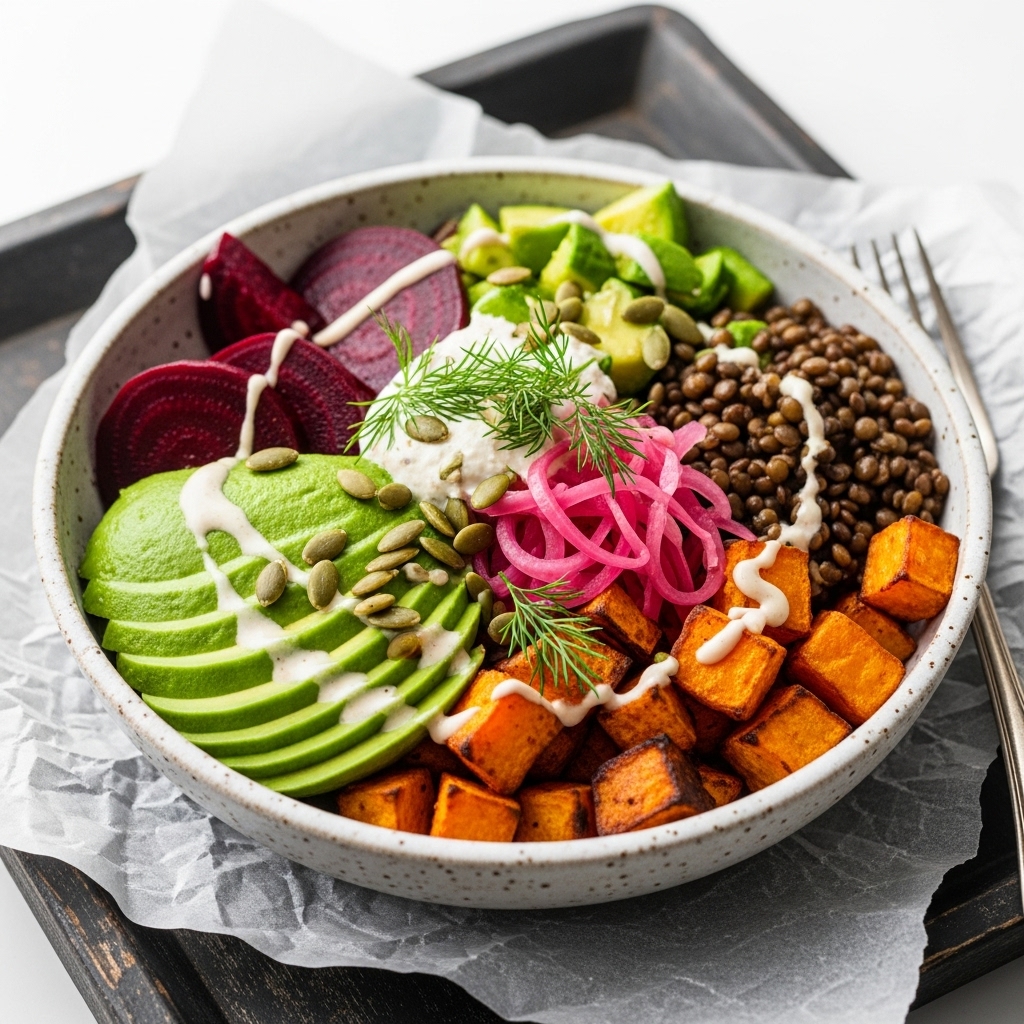 Revitalizing Nordic Bowl – A Vegetarian Delight