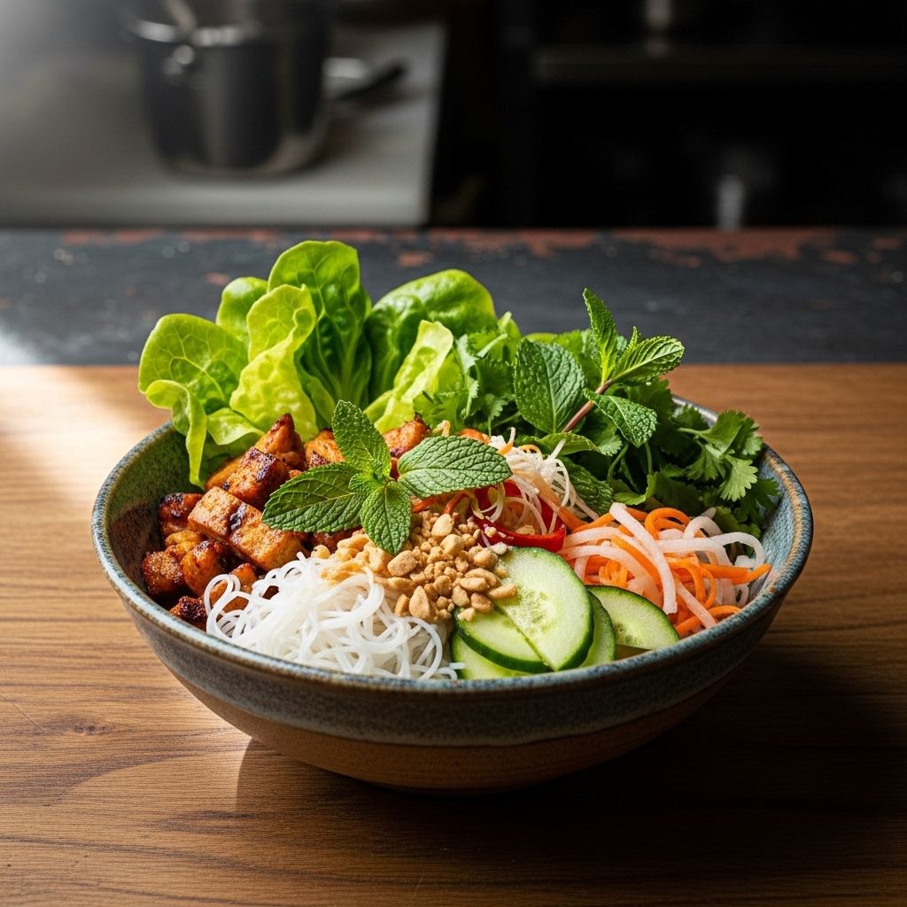 Revitalizing Vietnamese Lunch Bowl