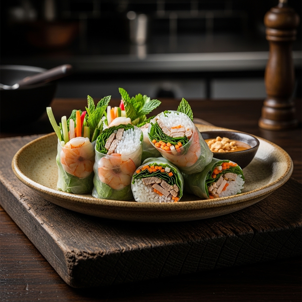 Revitalizing Vietnamese Rice Paper Rolls