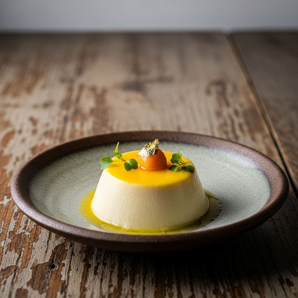 Royal Mango Panna Cotta