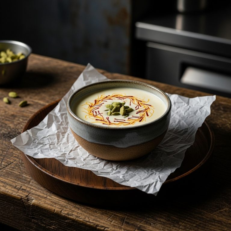 Saffron-Infused Cardamom Milk Punch