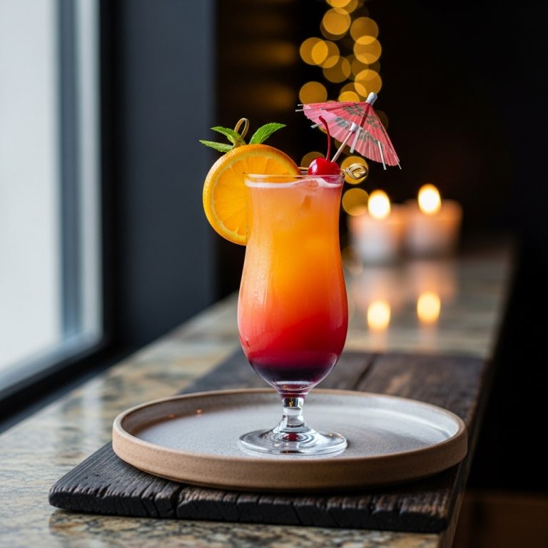 Samba Sunset Cocktail