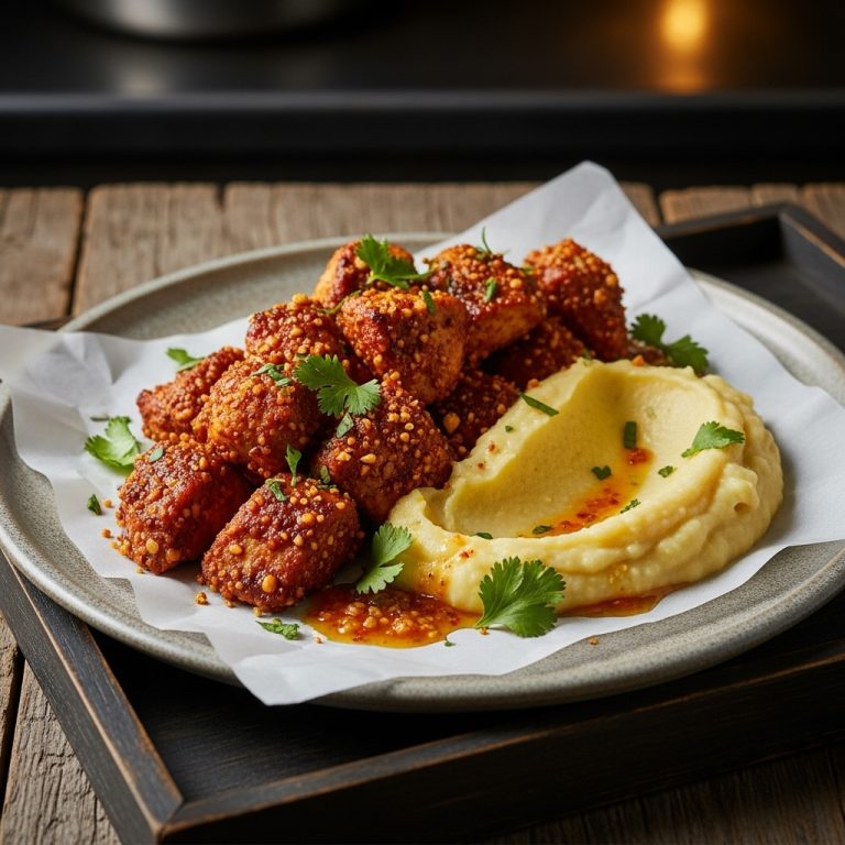 Savory Nigerian Paleo Suya-Spiced Chicken With Creamy Plantain Mash
