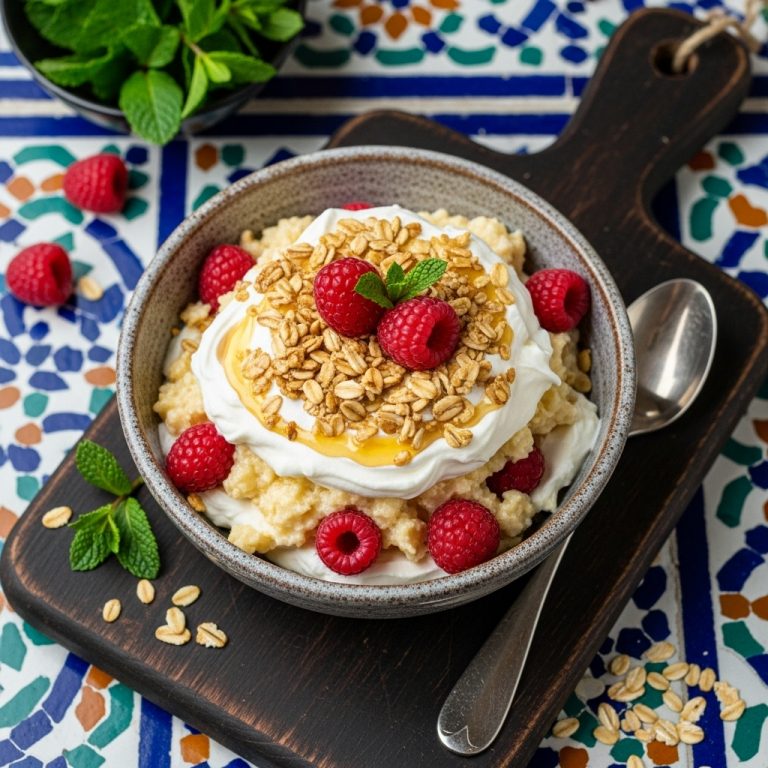 Scottish Gluten-Free Cranachan with Raspberries and Toasted Oats