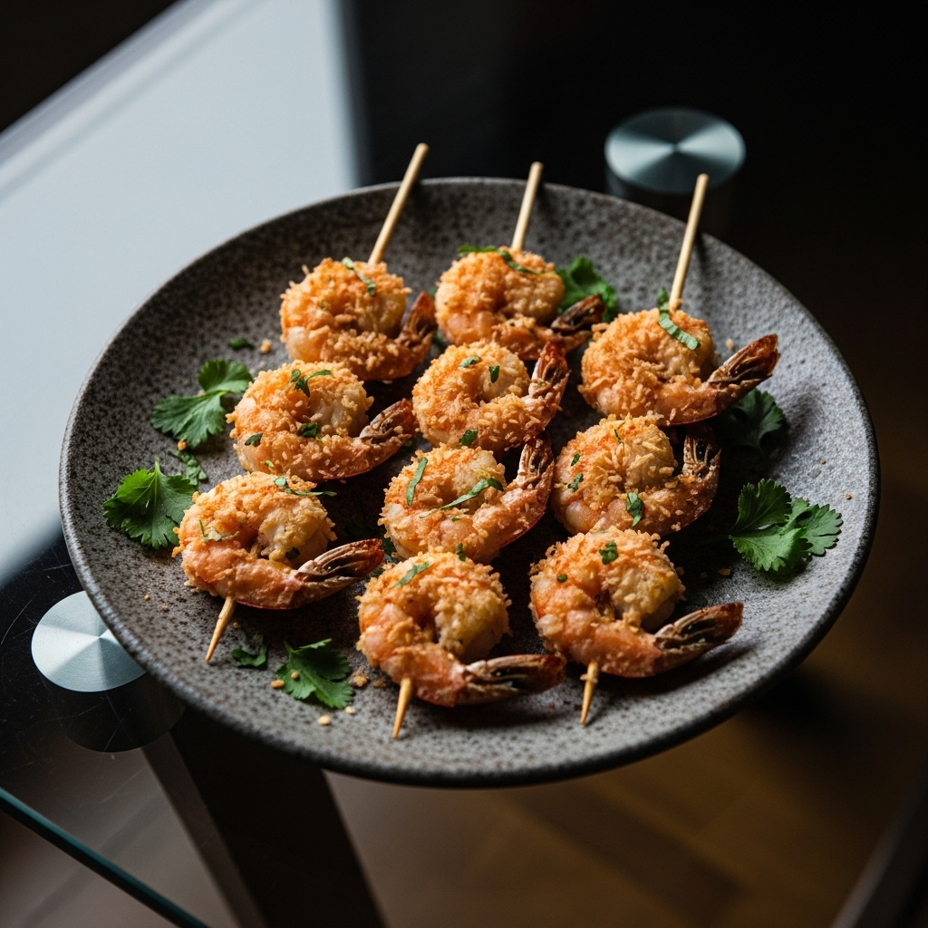 Scrumptious Coconut Shrimp Skewers: A Paleo-Friendly Filipino Snack